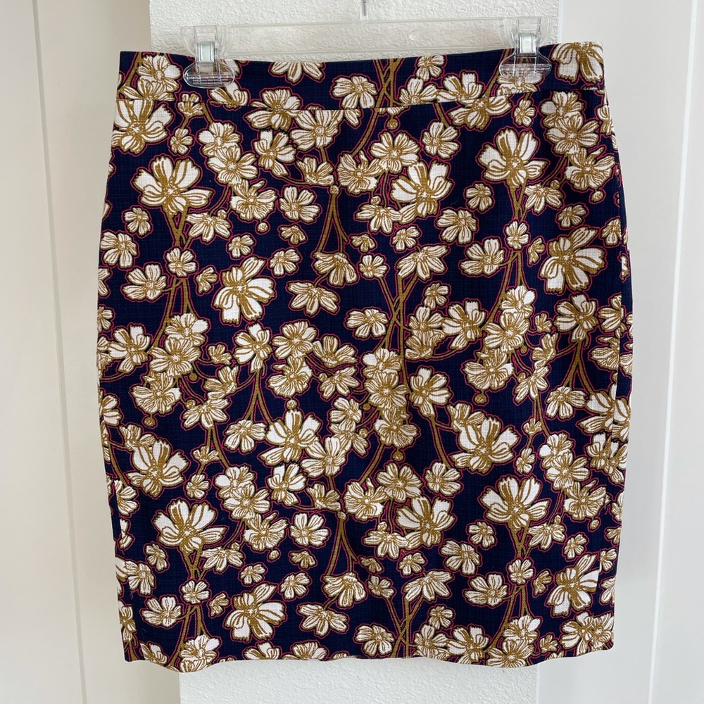 J.Crew Factory Basketweave Pencil Skirt